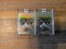 (2) 2022 Onyx Authenticated - Rickey Henderson. 1/1 and 24/24 Number Match picture