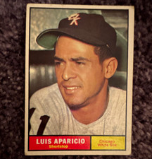 Topps 1961 Luis Aparicio Card #440 Base Set Chicago White Sox picture