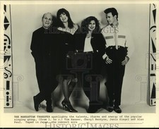 1988 Press Photo Manhattan Transfer: Vocalese Live - nop51413 picture