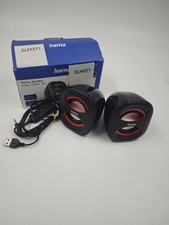 Hama Sonic Mobil 183 Notebook Speaker Black/Red (00173131) picture