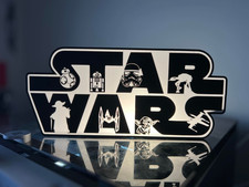 Classic Star Wars Celebration Design 9-inch Light Box LED Sign Wall Decor picture
