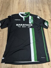 2017-18 Hibernian FC Away Shirt made by Macron 5X picture