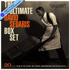 The Ultimate David Sedaris Box Set. Unabridged. Read By David Sedaris 20 CD's. picture