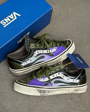 VANS LX Old Skool 36 Archive Flame Green Balsam Skate Shoes US 10 picture