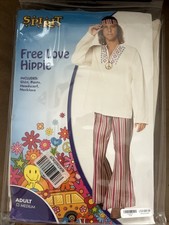 “Free Love” Spirit Hippie Halloween Costume Adult Medium UNOPENED NEW Adult M picture