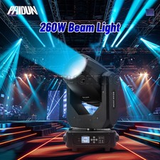 PAIDUN 260W 10R Sharpy Beam Moving Head Spot Light Double Prism Gobo Disco Bar picture