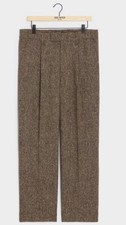Todd Snyder Italian Donegal Wool Milano Trouser Brown Men’s M NWT $368 picture