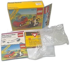 LEGO 6644 Road Rebel Legoland Town System 1990 Box Instructions Vintage Set picture