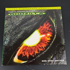 Godzilla LaserDisc 1998 Sci-Fi Action Deluxe Widescreen Columbia TriStar picture
