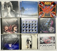 Hard Rock 80s Hair Metal 9 CD Lot, Foreigner, KISS, Fleetwood Mac, CCR, Etc picture
