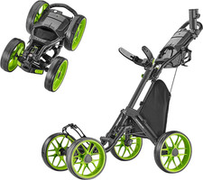 Caddytek 4 Wheel Golf Push Cart - Caddycruiser One Version 8 1-Click Folding Tro picture