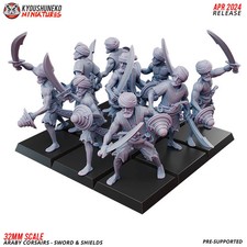 Araby Corsairs - Sword and Shield - 28mm Resin Tabletop Miniature picture