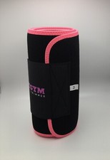 Sweat Premium Waist Trimmer for Men & Women Fat Burner Workout Pink Girdles picture