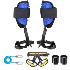 Uimoso Tree Climbing Spikes Set Climbing Spurs Steel Safety Rope Seat Harness picture
