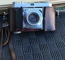 Vintage 1953 Kodak Retina Ia 35mm Folding Camera Schneider Xenar 50mm f2.8 Case picture