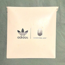 adidas x A Bathing Ape 30th anniversary rare  shiny laces sent in the box picture