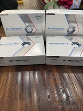 4 Dozen New Callaway Supersoft White Good Balls picture