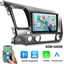 9'' 8Core For Honda Civic 2006-2011 Car Stereo Radio Carplay Android GPS FM NEW picture