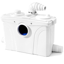 MixBubole 1 2HP Macerator Pump Toilet Sink Shower Laundry 2500GPH 32 8FT picture