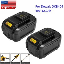 1/2Pack For DEWALT 40V MAX XR 12Ah Battery Replacement DCB407 DCB404 Tools picture