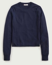 J. Crew NAVY Long-SleeveCrewneck Sweater✨Size S picture