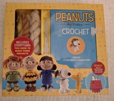 Peanuts Crochet Kit Thunder Buy Schulz Charley Brown Snoopy CREATE 12 BUDDIES picture