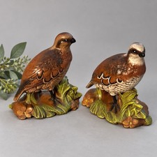 Vintage   Holland Mold CERAMIC Quail BIRD Pheasant Hen 8