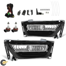 Fit For 2013 2014 2015 Honda Accord Sedan Clear Front Bumper Fog Lights W/ Bulbs picture