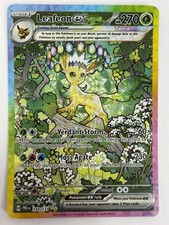 Pokémon Leafeon ex 144/131 SIR Prismatic Evolutions NM picture