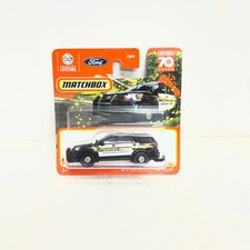 Matchbox 2016 Ford Interceptor Utility 1:64 Sheriff Kootenai Police Diecast picture