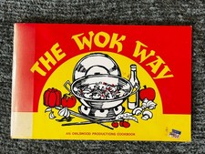 The Wok Way Recipe Cook Book Chinese Stir Fry Vintage 1974 PB Ships Free picture