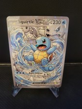 Squirtle EX Pokemon Card FULL ART Display Art Card picture
