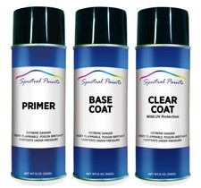 For Ford YZ Oxford White Spray Paint Primer & Clear Compatible picture