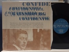 SERGE GAINSBOURG Confidentiel SCARCE NM REISSUE LP shrink ELEK BACSIK Jazz/RnR picture