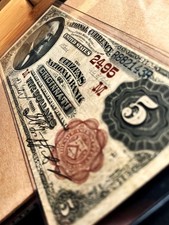 1882 $5 The Citizens National Bank of CINCINNATI, OH 