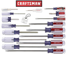 NEW Craftsman Screwdriver Phillips or Slotted/Flat Choose Size  Fast Shipping   picture