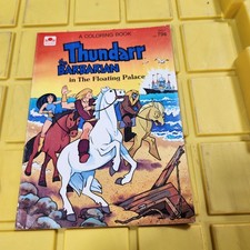 1982 Ruby Spears Thundarr The Barbarian Original Coloring Book Golden picture