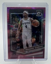 2023-24 Donruss Optic #100 Devonte' Graham Hyper Pink (1) picture
