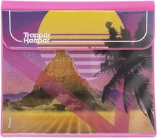 Mead Original Trapper Keeper Binder Retro Portfolio Vintage Style SUNSET Pink picture