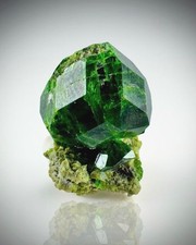 Natural Demantoid Garnet Crystal On Matrix From Middle East picture