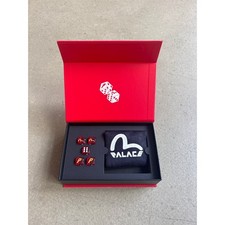 Palace x Evisu Dice Set Red P26EVSACC002 SS24 picture