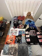 500+ PIECE VINTAGE CLOTHING WHOLESALE LOT RESELLER READY Huge 500+ Piece Lot picture