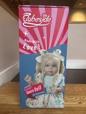 BABESIDE 20 Inch Reborn Baby Doll Realistic Soft Vinyl Newborn Gift Set picture
