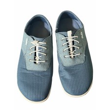 OluKai Nohea Moku Mens 9.5 Blue Mesh Boat Shoes Slip On Water Shoes 10283-STST picture