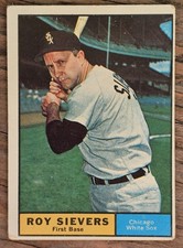 1961 Topps #470 Roy Sievers Free USA Shipping picture