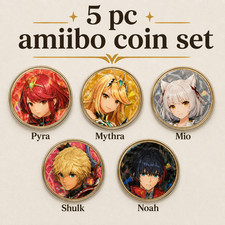 ALL 5PCS Amiibo Xenoblade 3 Chronicles PVC NFC Game Card Fast Shipping picture