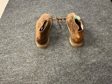 Clarks Desert Boots Brown Leather Chukka Ankle Boots Size 7 picture