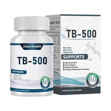 Jiabei Health TB-500 Support for Muscle Joint Recovery Wellness 60 Capsules New` picture