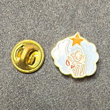 Vintage Ziggy on cloud swinging from star pin 1979 lot of 12 picture