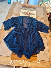 Cato size large navy duster picture